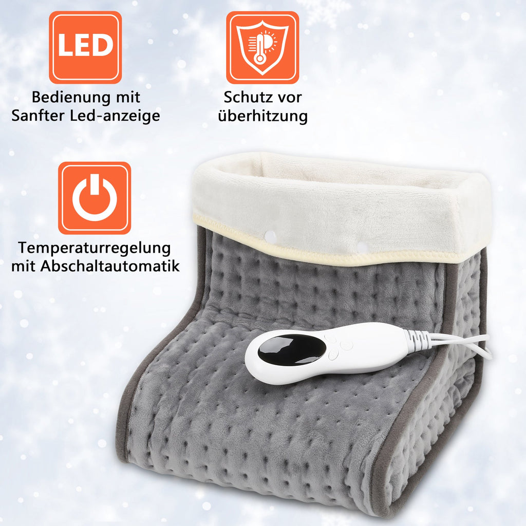 BMOT Fußwärmer Heizschuh Elektrische Fußheizung mit 10 Temperaturstufe –  BMOT Tool